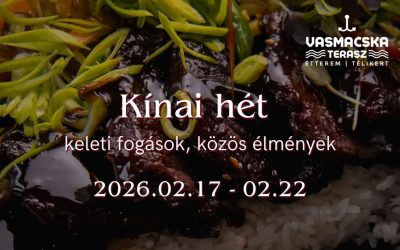 Kínai hét A VASMACSKÁBAN